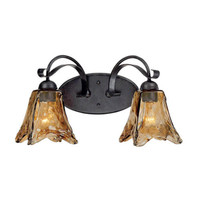 Bathroom Lighting (2 Bulbs) 16-1/2" Width Bathroom Lighting (2 Bulbs) 16-1/2" Width