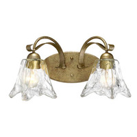 Bathroom Lighting (2 Bulbs) 16-1/2" Width Bathroom Lighting (2 Bulbs) 16-1/2" Width