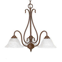Mid Sized Chandelier 22-1/2" Width Mid Sized Chandelier 22-1/2" Width