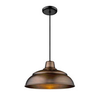 Down Light Pendant 14" Width Down Light Pendant 14" Width