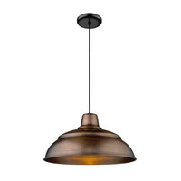 Down Light Pendant 17" Width Down Light Pendant 17" Width