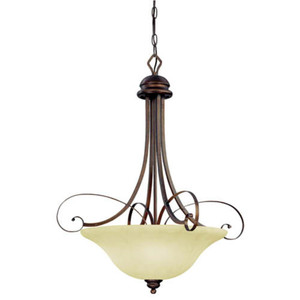 M1054RBZ Chateau Entrance / Foyer Pendant Light - Rubbed Bronze M1054RBZ Chateau Entrance / Foyer Pendant Light - Rubbed Bronze