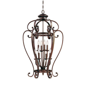 M1218RBZ Oxford Entrance / Foyer Pendant Light - Rubbed Bronze M1218RBZ Oxford Entrance / Foyer Pendant Light - Rubbed Bronze