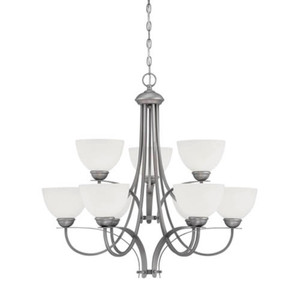 M1939BPW Austin Mid Sized Chandelier Chandelier - Brushed Pewter M1939BPW Austin Mid Sized Chandelier Chandelier - Brushed Pewter
