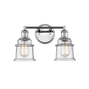 M2342CH 2 Bulb Bathroom Lighting - Chrome M2342CH 2 Bulb Bathroom Lighting - Chrome