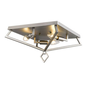 M3253BPW Corona Flush Mount Ceiling Light - Brushed Pewter M3253BPW Corona Flush Mount Ceiling Light - Brushed Pewter