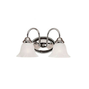 M412CH 2 Bulb Bathroom Lighting - Chrome M412CH 2 Bulb Bathroom Lighting - Chrome