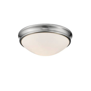M5223BN Flush Mount Ceiling Light - Brushed Nickel M5223BN Flush Mount Ceiling Light - Brushed Nickel