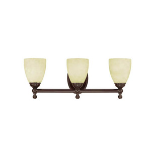 M613EB 3 Bulb Bathroom Lighting - Euro Bronze M613EB 3 Bulb Bathroom Lighting - Euro Bronze