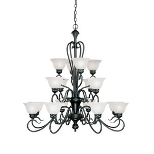M616BK Devonshire Mid Sized Chandelier Chandelier - Black M616BK Devonshire Mid Sized Chandelier Chandelier - Black
