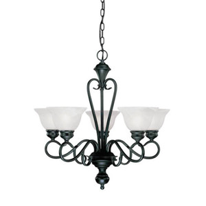 M675BK Devonshire Mid Sized Chandelier Chandelier - Black M675BK Devonshire Mid Sized Chandelier Chandelier - Black