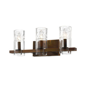 M813RBZ Tulsa 3 Bulb Bathroom Lighting - Rubbed Bronze M813RBZ Tulsa 3 Bulb Bathroom Lighting - Rubbed Bronze