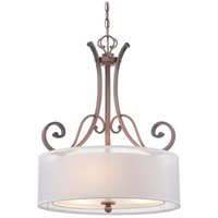 Drum Pendant 21" Width