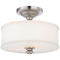 Semi Flush Mount 13-1/2" Width Semi Flush Mount 13-1/2" Width