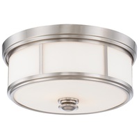 Flush Mount Ceiling Light 13-1/2" Width