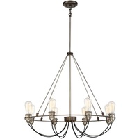 Mid Sized Chandelier 30" Width