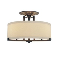 Semi Flush Mount 18" Width Semi Flush Mount 18" Width
