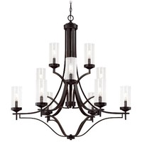 Large Foyer Chandelier 36" Width