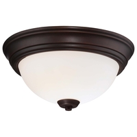 Flush Mount Ceiling Light 13-1/4" Width