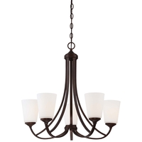 Mid Sized Chandelier 26" Width