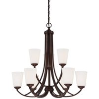 Mid Sized Chandelier 30" Width