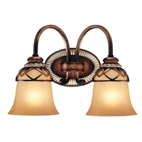 Bathroom Lighting (2 Bulbs) 14-1/2" Width Bathroom Lighting (2 Bulbs) 14-1/2" Width