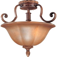 Semi Flush Mount 16-1/2" Width Semi Flush Mount 16-1/2" Width