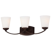 Bathroom Lighting (3 bulbs) 21-1/2" Width Bathroom Lighting (3 bulbs) 21-1/2" Width