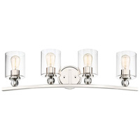 Bathroom Lighting (4 or more bulbs) 33" Width Bathroom Lighting (4 or more bulbs) 33" Width