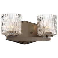 Bathroom Lighting (2 Bulbs) 11-1/2" Width
