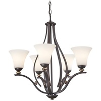 Mid Sized Chandelier 26-1/4" Width