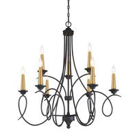 Large Foyer Chandelier 34-1/2" Width