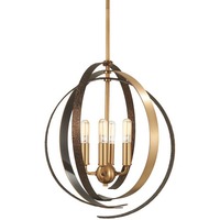Up Light Pendant 17-1/4" Width
