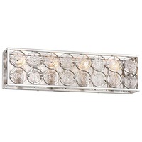 Bathroom Lighting (4 or more bulbs) 6-3/4" Width