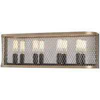 Bathroom Lighting (4 or more bulbs) 6-1/2" Width
