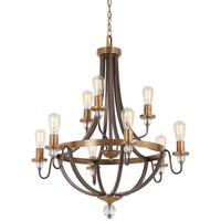 Mid Sized Chandelier 35" Width