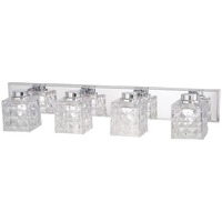 Bathroom Lighting (4 or more bulbs) 6" Width
