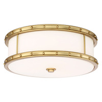Flush Mount Ceiling Light 15-1/2" Width
