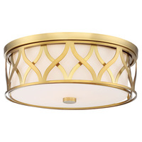 Flush Mount Ceiling Light 16" Width