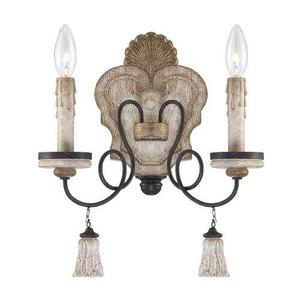 M1290580 Accents Provence Multi Bulb Wall Sconce - Provence Patina M1290580 Accents Provence Multi Bulb Wall Sconce - Provence Patina