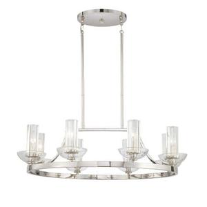 M1698613 Urban Nouveau Mid Sized Chandelier Chandelier - Polished Nickel M1698613 Urban Nouveau Mid Sized Chandelier Chandelier - Polished Nickel
