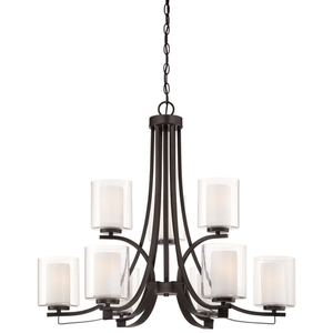 M4109172 Parsons Studio Mid Sized Chandelier Chandelier - Smoked Iron M4109172 Parsons Studio Mid Sized Chandelier Chandelier - Smoked Iron