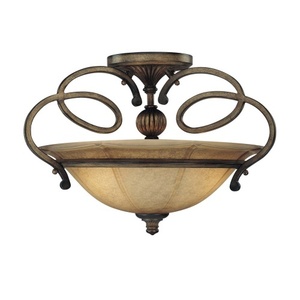 M4142573 La Cecilia Semi Flush Mount Ceiling Light - Patina Iron M4142573 La Cecilia Semi Flush Mount Ceiling Light - Patina Iron