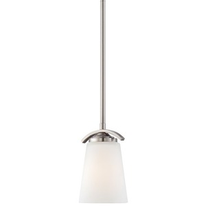 M496184 Overland Park Mini-Pendant Pendant Light - Brushed Nickel M496184 Overland Park Mini-Pendant Pendant Light - Brushed Nickel