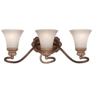 M5203290 Abbott Place 3 Bulb Bathroom Lighting - Classic Oak Patina M5203290 Abbott Place 3 Bulb Bathroom Lighting - Classic Oak Patina