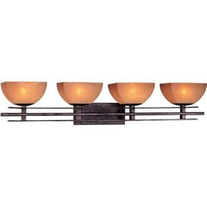 M6274357 Lineage 4 or More Bulb Bathroom Lighting - Iron Oxide M6274357 Lineage 4 or More Bulb Bathroom Lighting - Iron Oxide