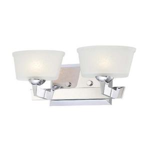 M656277 Tre Venti 2 Bulb Bathroom Lighting - Chrome M656277 Tre Venti 2 Bulb Bathroom Lighting - Chrome