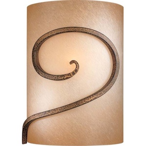 M734355 Caspian 1 Bulb Wall Sconce - Golden Bronze M734355 Caspian 1 Bulb Wall Sconce - Golden Bronze