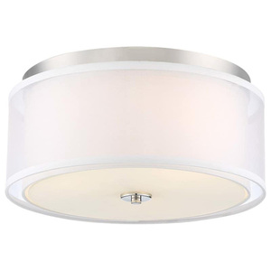 M3078613 Studio 5 Flush Mount Ceiling Light - Polished Nickel M3078613 Studio 5 Flush Mount Ceiling Light - Polished Nickel