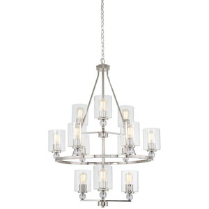 M3088613 Studio 5 Large Foyer Chandelier Chandelier - Polished Nickel M3088613 Studio 5 Large Foyer Chandelier Chandelier - Polished Nickel